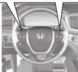 Honda Pilot (2016) - Sélecteurs de vitesse P. 480 - 4