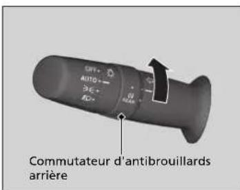 COMUTÉ AUTO- 31C- AD- Commutateur d'antibrouillards arrière