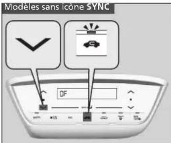 Modèles sans icône SYNC DF