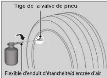 Tige de la valve de pneu Flexible d'enduit d'étanchéité/d'entrée d'air