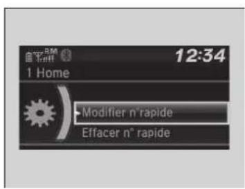 12:34 1 Home Modifier n' rapide Effacer n° rapide