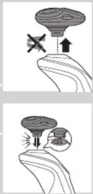 Diagram illustrating a biological process with a funnel and cross symbol, showing two stages of infection or damage.