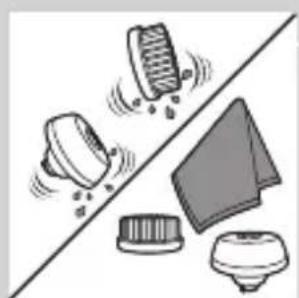 PHILIPS 7000 series S7550 - 클렌징 브러쉬 액세서리 세척 - 3