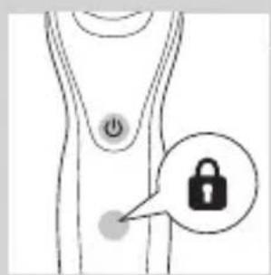 Diagram showing a person's abdomen with a lock icon and a speech bubble containing a lock symbol