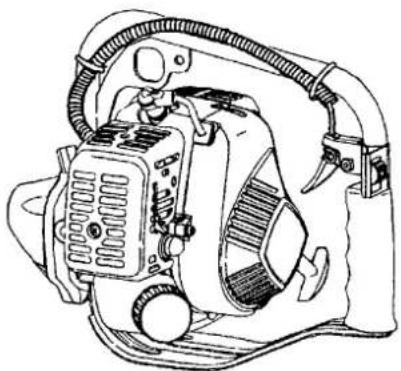 Line drawing of a mechanical device with hoses and control knobs (no text or symbols)
