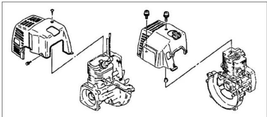 Technical line drawings of mechanical components (no text or labels)