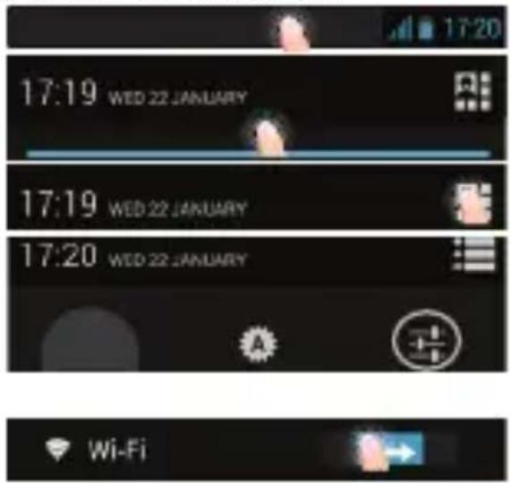 17:19 WED 22 JANUARY 17:19 WED 22 JANUARY 17:20 WED 22 JANUARY Wi-Fi