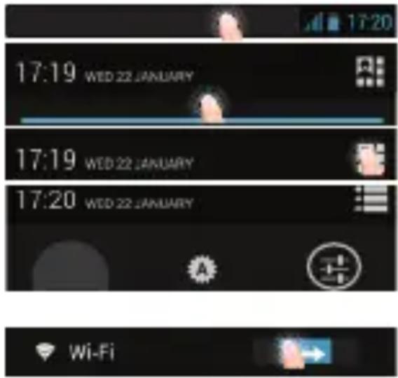17:19 WED 22 JANUARY 17:19 WED 22 JANUARY 17:20 WED 22 JANUARY Wi-Fi