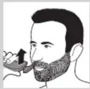 PHILIPS AquaTouch S5620 - Using the beard styler attachment with comb - 2