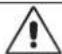 NEC MultiSync V552 - WARNING - 1