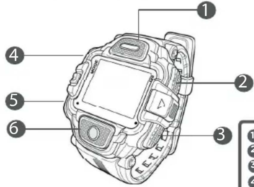 Qilive Q.2507 - Pilot w postaci zegarka z łącznością radiową - 2