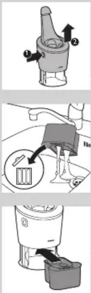 PHILIPS Series 5000 S5310 - SmartClean-järjestelmän puhdistuskasetin vaihtaminen - 1