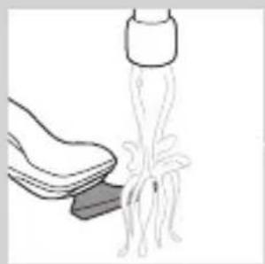 PHILIPS Series 5000 S5310 - Cleaning the trimmer attachment - 1