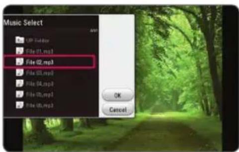 Music Select File F-4dor File 01.mp3 File 02.mp3 File 03.mp3 File 04.mp3 File 05.mp3 File 06.mp3 OK Cancel