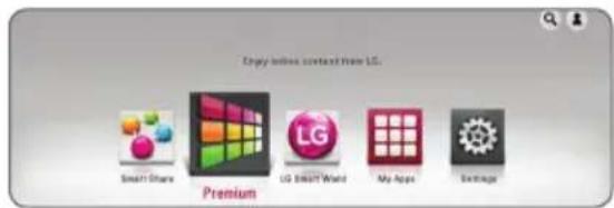 Enjoy Index contact from LG. Smart Share Premium LG Smart World My Apps Exchange