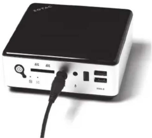 Zotac ZBOX MI522 nano - Connecting a SPDIF cable - 2