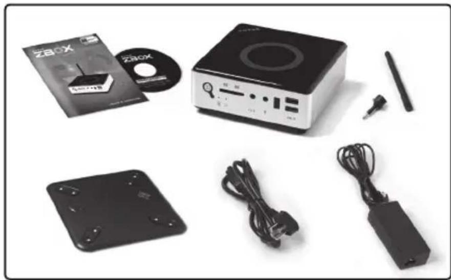 Zotac ZBOX MI522 nano - Package contents - 1