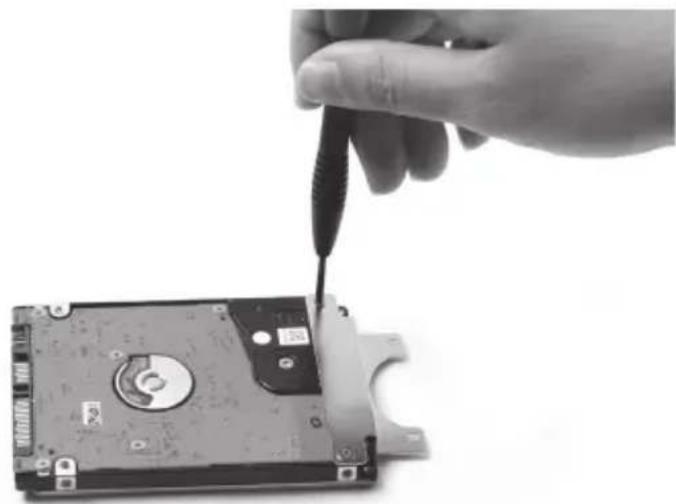 Zotac ZBOX MI522 nano - Installing a hard disk - 2