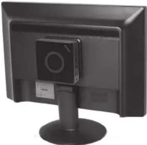 Zotac ZBOX MI522 nano - Mounting the ZOTAC ZBOX nano to an LCD monitor - 3