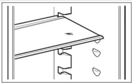AEG AIK2852R - Verstellbare Ablagen - 1