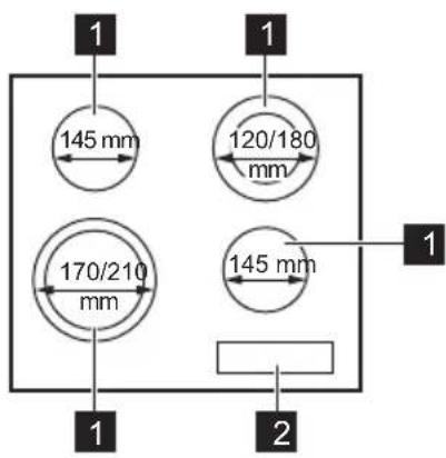 1 145 mm 120/180 mm 170/210 mm 145 mm 1 1 2