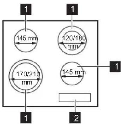 1 145 mm 120/180 mm 170/210 mm 145 mm 1 1 2