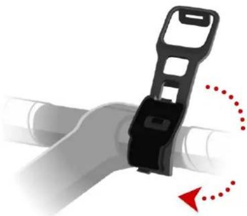 TOMTOM Runner - Utiliser la fixation pour vélo - 2
