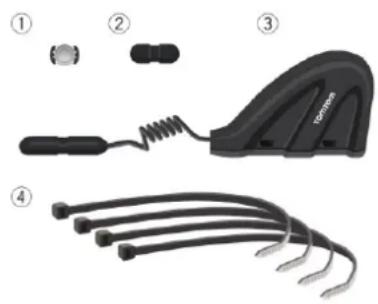 TOMTOM Runner - Capteur de cadence/vitesse - 1