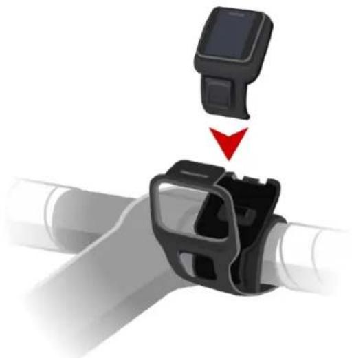 TOMTOM Runner - Utiliser la fixation pour vélo - 4