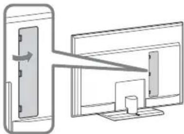 SONY Bravia KDL-40LX903 - Sejmutí krytu terminálu - 1