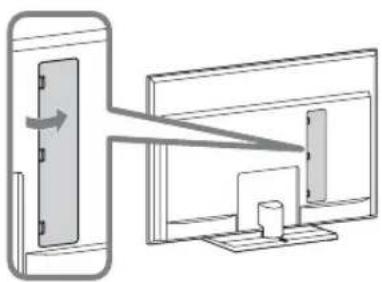 SONY Bravia KDL-40LX903 - Detaşarea capacului terminalului - 1