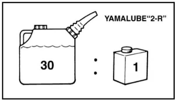 YAMALUBE"2-R" 30 : 1