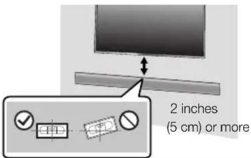 2 inches (5 cm) or more