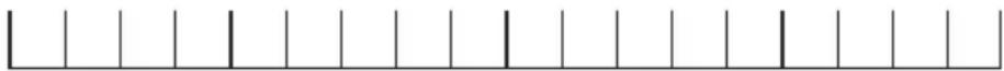 Pure horizontal line with no text, numbers, or symbols