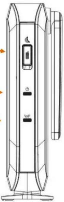 ALCATEL Temporis IP300 - Power and VoIP LEDs - 1