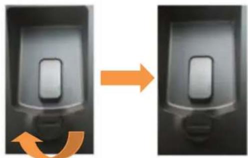 ALCATEL Temporis IP300 - To mount the phone on the wall: - 3