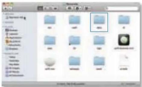 Screenshot of a Windows file explorer window showing folder icons and file names in Chinese
