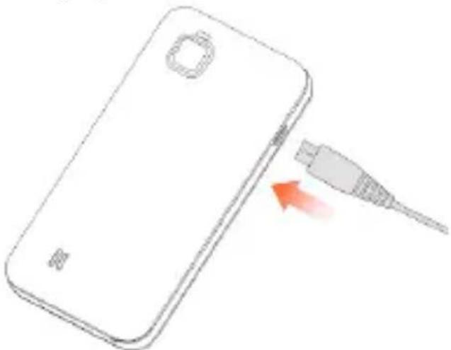 ZTE ATLAS W - Зарядка аккумулятора - 1