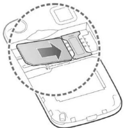 ZTE Kis Pro - Instalace karty SIM - 1
