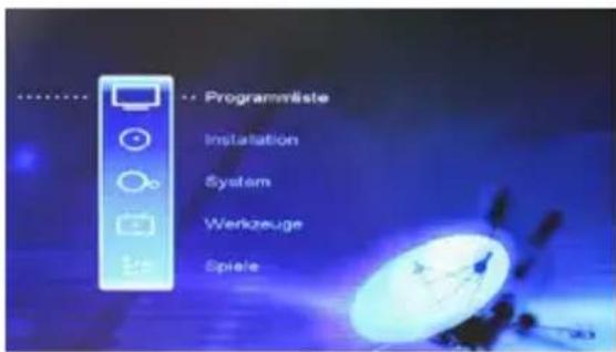 MEGASAT 3610 Scart - Main Menu - 1