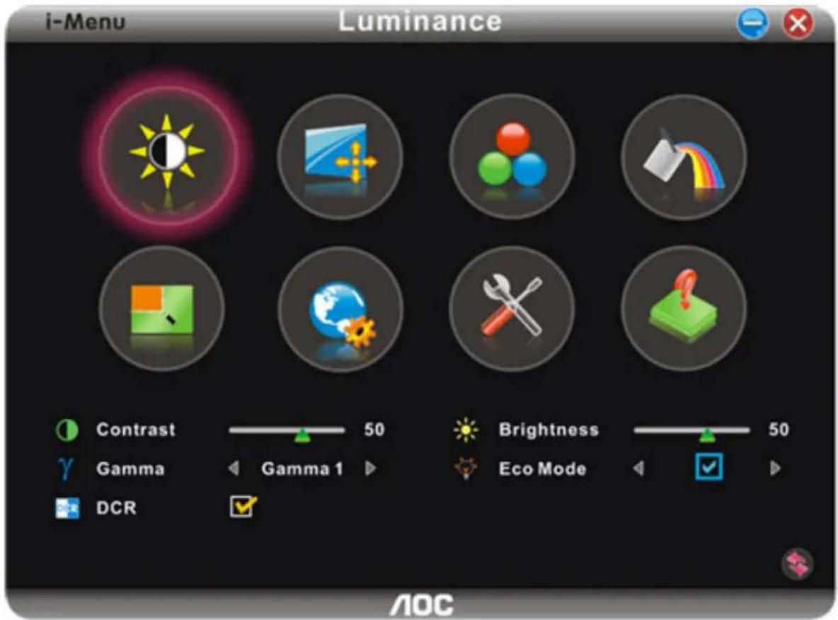 AOC M2470SWDA2 - i-Menu - 2