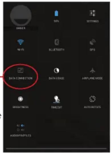 ORDER 93% INSTELLINGEN Wi-Fi BLUETOOTH OPB DATA VERBINDING DATA GEBRUIK VLIEGTUIGMODUS HELDERHEID TROCOFT AUTO ROTEREN AUDIO/PILOTES