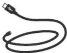 Coiled black cable with a small connector (no text or symbols visible).