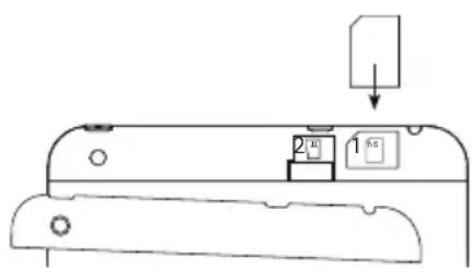 Diagram showing a device with labeled components and an arrow pointing to a component, likely indicating assembly or status.
