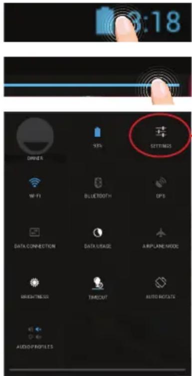 3:18 ABENDESSEN 95% EINSTELLUNGEN WiFi BLUETOOTH GPS DATENVERBINDUNG DATENNUTZUNG FLUGZEUGMODUS HELLIGKEIT TIMEOUT AUTOMATISCH DREHEN AUDIOPROFILE