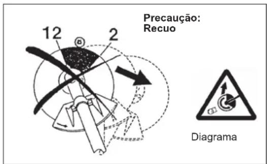 Illustration of a person using a metal detector on a slope (no text or symbols)