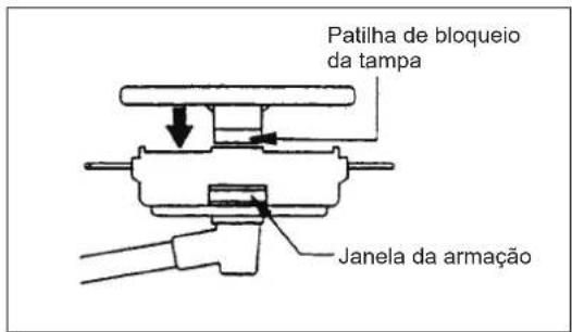 Line drawing of a mechanical component with a cylindrical base and a pointed tip, no text or symbols present