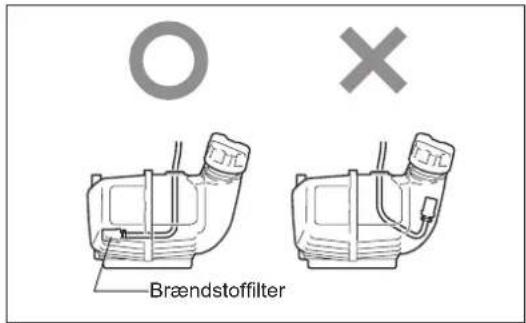 O × Brændstofffilter