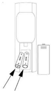 Diagram showing two batteries labeled 'AM' with arrows pointing to them, next to a battery stack.