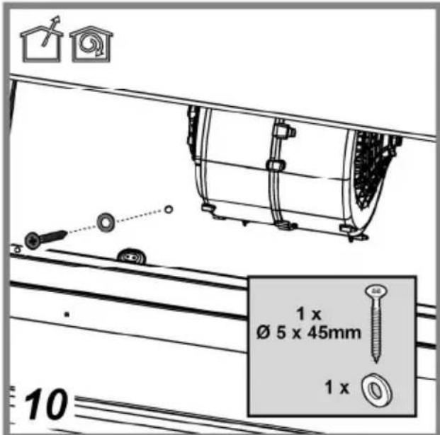 1 x Ø 5 x 45mm 1 x 10
